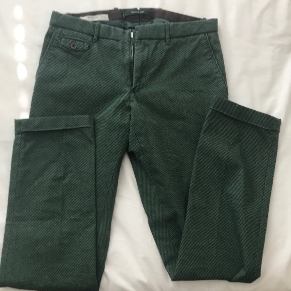 Mango Green Pants Size 30 US